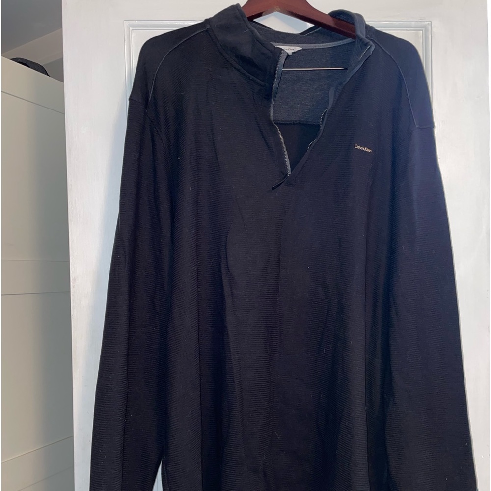Calvin Klein long sleeve quarter zip pullover